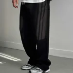 شلوار اسلش مردانه پارچه دورس طرح رترو مناسب انواع استایل های استریت ، کژوال و راحتی